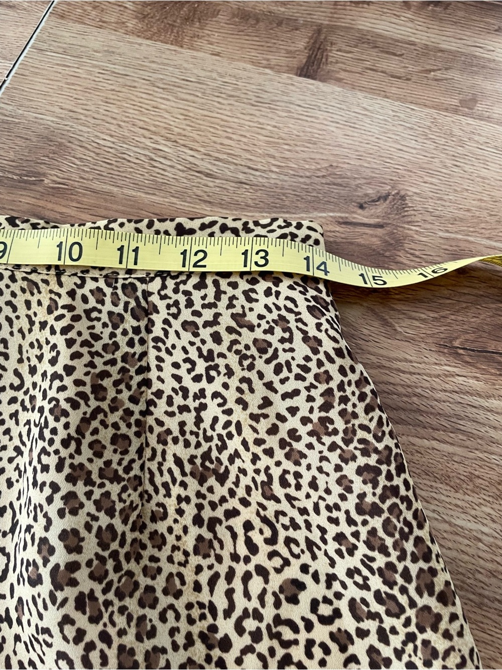Emma James Leopard Midi Skirt in Tan and Black - Picture 6 of 6